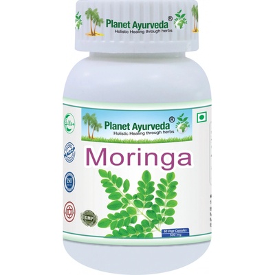 Planet Ayurveda Moringa extrakt 12:1 500 mg 60 kapslí