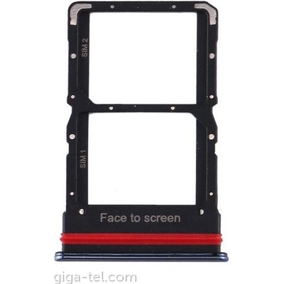 Xiaomi Mi 10 Lite 5G SIM tray černý, držák, šuplík