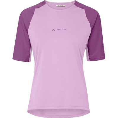 Vaude Дамска фланелка с къс ръкав за колоездене Vaude Women's Kuro Shirt II Cycling jersey - Raspberry - размер 44 (EU) (156-2797-0315)