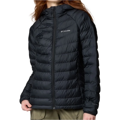 Columbia Дамско синтетично яке Columbia Women's Powder Lite II Hooded Jacket Synthetic jacket - Black (104-4599-0112)