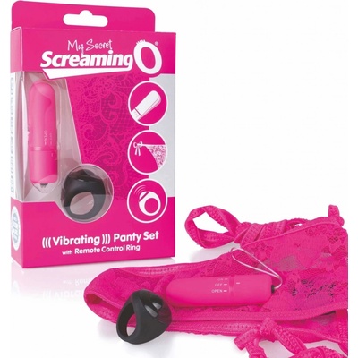 MySecret Screaming Pant vibrační kalhotky na dálkové ovládání růžové