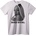 NOONEBRAND Тениска Bad Dual - 2XL, White