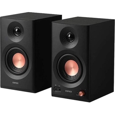 Тонколони Edifier MR3 Active Studio Monitors, BT V5.4, RCA, AUX, 1-inch Tweeters, 3.5-inch Drivers, 36W (RMS), Tone Control Dials, Black (MR3-BL)