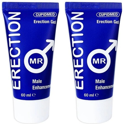 CUPID LABS 2бр. Възбуждащ гел за силна ерекция - Mr. Erection Gel 60мл