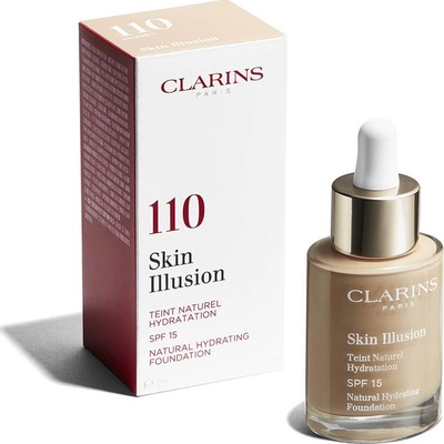Clarins Hydratačný make-up Skin Illusion SPF15 Natura l Hydrating Foundation 110 Honey 30 ml