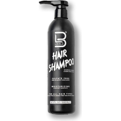 L3VEL3 bezsulfátový šampón na vlasy Sulfate Free 500 ml