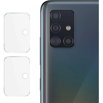 Два броя удароустойчив стъклен протектор за камера марка IMAK за Samsung Galaxy A51