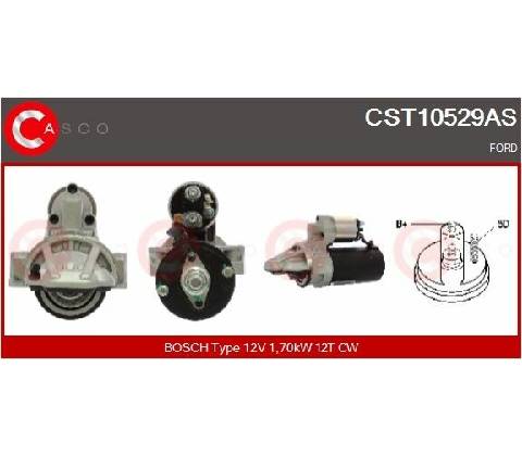Startér CASCO CST10529AS
