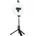 XO Селфи стик с Ринг лампа XO SS12, Bluetooth 5.2, 95см с LED лампа с 9 степени (SS12)