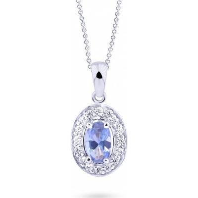 Cutie Jewellery přívěsek z bílého zlata se zirkony Z8056 40 70 X 2