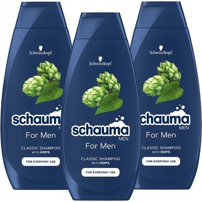 Schauma šampon pro muže 400ml x 3