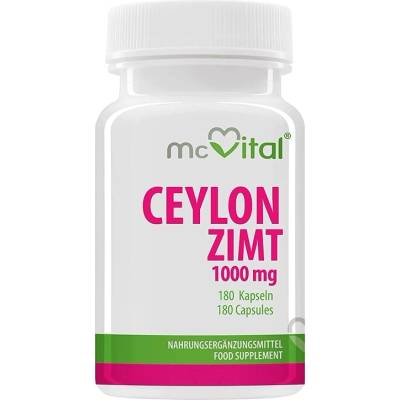 Vitabay McVital ® Цейлонска канела 180 капсули | Vitabay (MV1025)