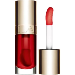 Clarins Lip Comfort Oil масло от нар с хидратиращ ефект цвят 08 strawberry 7ml