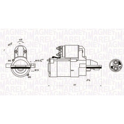 Štartér MAGNETI MARELLI 063721246010 063721246010