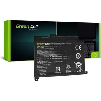 Green Cell Батерия (заместител) за лаптоп HP, съвместима с Pavilion 15-AU/15-AU051NW/15-AU071NW/15-AU102NW/15-AU107NW/15-AW/15-AW010NW, 2-cell, 7.7V, 4400 mAh (HP150)