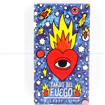 Tarotové karty Fournier Tarot del Fuego by Ricardo Cavolo