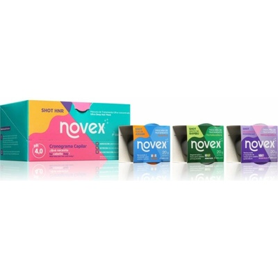Novex PowerShot maska na vlasy 3x20 g