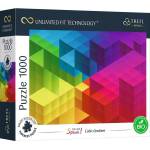 Trefl Prime Puzzle 1000 UFT - Цветни петна: Кубичен градиент (10700)