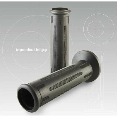 Domino gripy OEM BMW štýl 6190 road dĺžka 122 mm, čierne