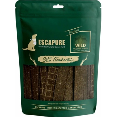 ESCAPURE tyčinky ze zvěřiny 3 x 150 g