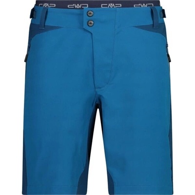 CMP Free Bike Bermuda With Inner Mesh Underwear Pánské na kolo modrá