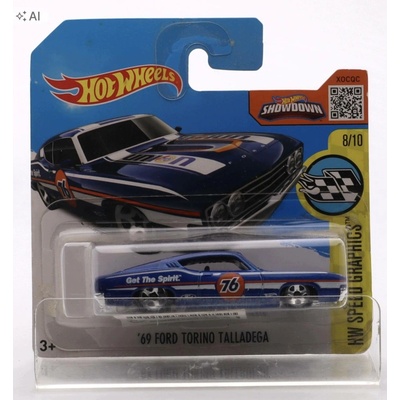 Mattel Hot Wheels Premium Boulevard '69 Ford Torino Talladega