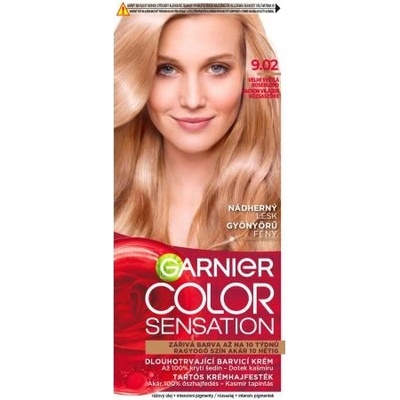 Garnier Color Sensation permanentní barva na vlasy 9,02 Light Roseblonde 40 ml