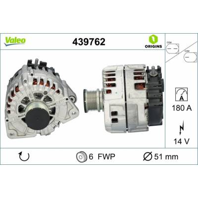 Generátor VALEO 439762