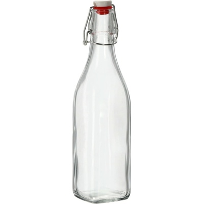 Sklenená fľaša Costolata 500ml s mechanickým uzáverom 64425