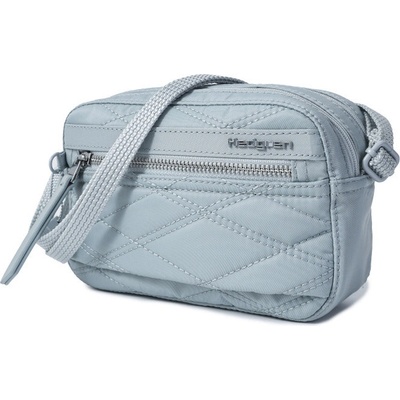 Hedgren Maia Small Crossover 2 Cmpt /New Quilt Pearl Blue