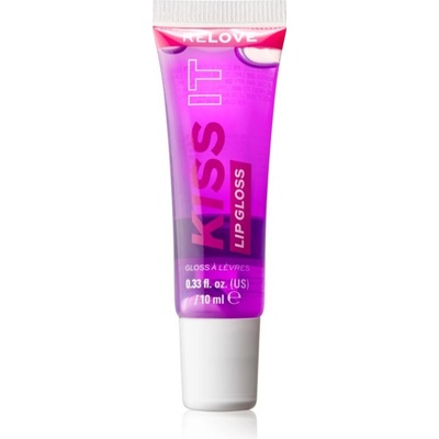 Revolution Relove Kiss It hydratačný lesk na pery Passion Fruit Purple 10 ml
