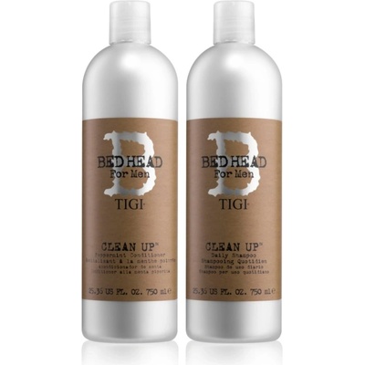 TIGI Bed Head B for Men Clean Up изгодна опаковка за всички видове коса за мъже