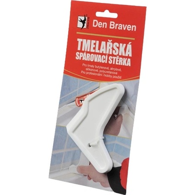 DEN BRAVEN - Silikónová tmeliaca stierka biela