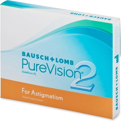 Bausch & Lomb PureVision 2 HD for Astigmatism 3 šošovky