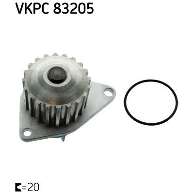 Vodní čerpadlo, chlazení motoru SKF VKPC 83205