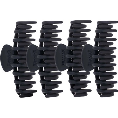 Framar Claw Clips Black 4 ks