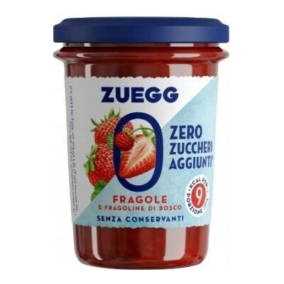 Zuegg jahodová marmeláda bez cukru 220g