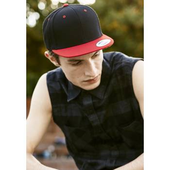 Urban Classics Шапка с козирка в черно Classic Snapback 2-ToneUB-6089MT-00044 - Черен, размер one size