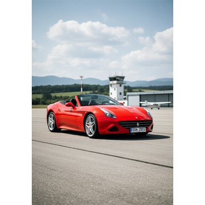 Ferrari California T na letišti