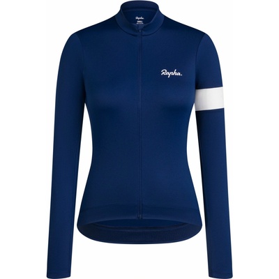 Rapha Core Thermal Dámsky Long Sleeve Navy/White