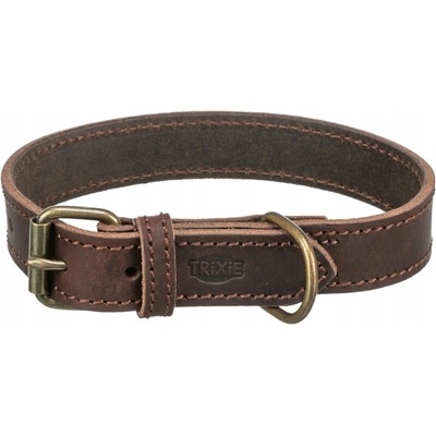 Trixie Obojek Rustic z hrubé kůže