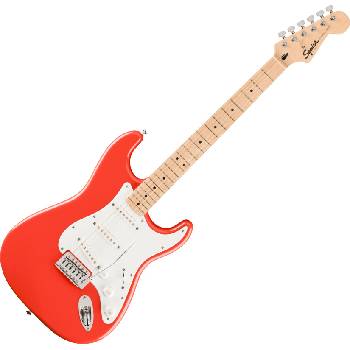 Squier FSR Limited Edition Sonic Stratocaster Fiesta Red Електрическа китара