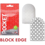 TENGA Pocket мастурбатор за еднократна употреба (7 см), червен