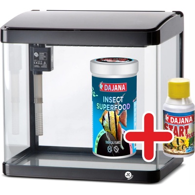 JK Animals JK-A320 akvarijní komplet černý 32 x 24 x 32 cm, 21 l