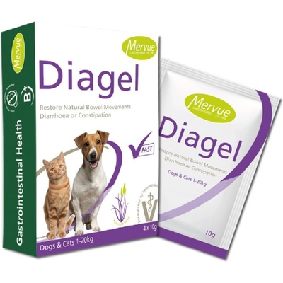 DIAGEL pro kočky a malé psy 10 g x 4