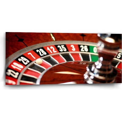 Sablio Obraz Ruleta - 110x50 cm