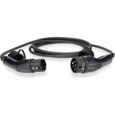 Nedis kabel typ 2 16 A 11000 W 3-fázový černý box 5 m