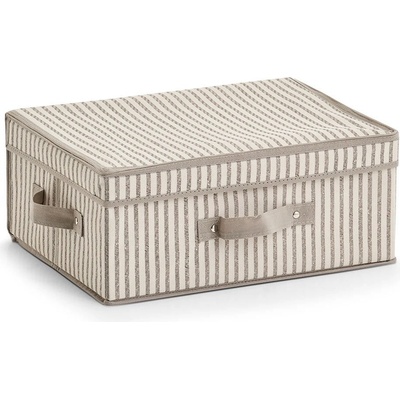 ZELLER Skládací krabice skládací kontejner s víkem 38 x 29 x 16,5 cm