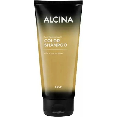 Alcina Color Shampoo tónovací šampon pro blond vlasy Gold 200 ml