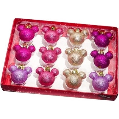 KURT ADLER Disney Sada vánočních ozdob Minnie 12 ks – Zbozi.Blesk.cz